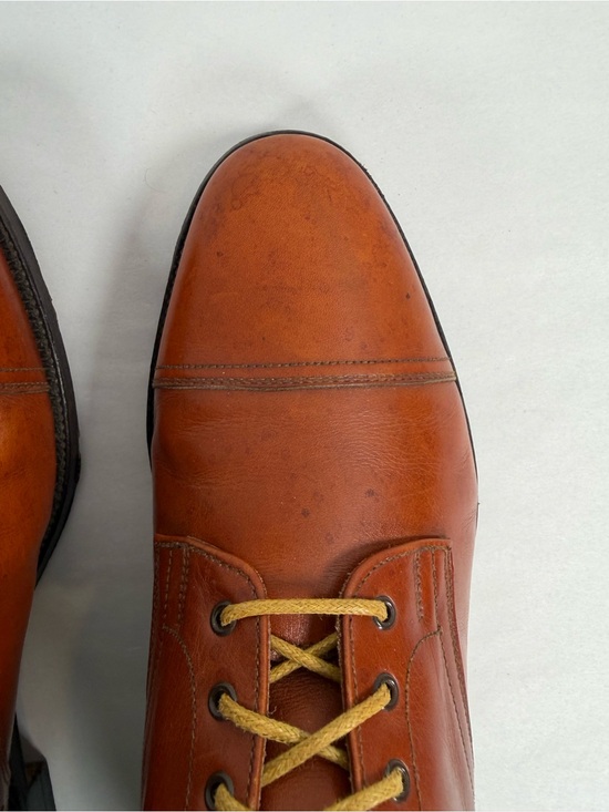 Vintage Grenson Men’s Cap Toe Leather Boots Size 9.5 B (UK 8.5E) Made In England main image 10